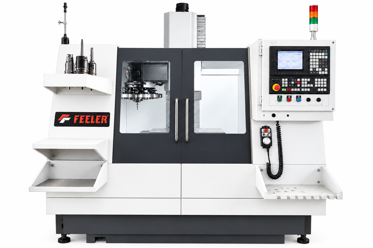 Actual Feeler VMC machine at Abhishek Tools